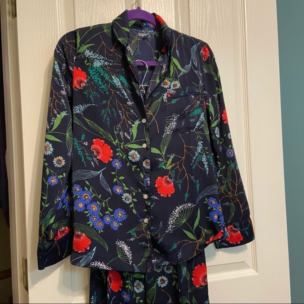 Aerie Satin Pajama Set